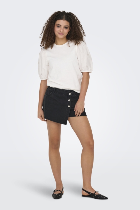 Only onllesly reg lb dnm skort bj noos